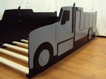Dump Truck Twin Kids Bed Frame - Handcrafted - Truck Themed Children's Bedroom Furniture 5 small