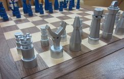 Art Deco Chess Ensemble 4 small