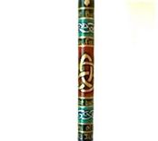 Celtic Knot Work Trinity Know Triskelion Hand Painted Walking Stick 3 small