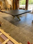 Custom Expandable Dining Table With 16 Chairs 2 small