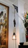 Industrial Pulley Edison Bulb Pendant Light Fixtures Vintage 1 small