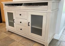 Dining Room Buffet, Sideboard, With Wine Storage Drawer. 2 small