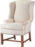 Wing Back Chair With Curved Deck (Design Your Own) 5 small
