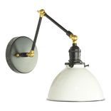 Colony 1-Light Dimmable, Swing Arm Wall Lamp 1 small