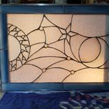 Sun, Moon And Stars Stained Glass Window 3 small