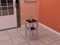 Small Hard Wood Table, Side Table 1 small