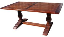 Anjelica, Farmhouse Trestle Table 2 small