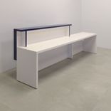 Custom Modern Long Reception Desk With Counter - Los Angeles Desk 5 small