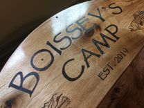 Custom Hand Wood-Burned Signs 3 small
