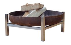 Solid Steel Fire Pit Parnidis Short 4 small