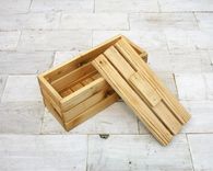 Reclaimed Cedar Milk Crates 2 small