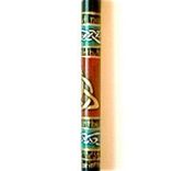 Celtic Knot Work Trinity Know Triskelion Hand Painted Walking Stick 5 small