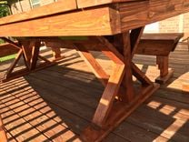 Picnic Table With Built In Coolers 4 small