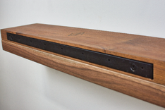 Wall Shelves For Living Room, Wall Mounted Wooden Shelves, Floating Shelves, Floating Bookshelf 4 small