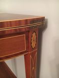 Reproduction Federal Period Ny Card Table, C. 1790 6 small