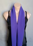 Purple Chiffon Scarf 2 small