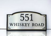 Personalized Routed Address Sign Plaque 3 small