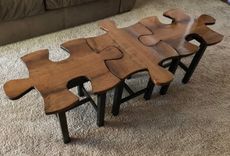 Puzzle Piece Table (Each Piece Sold Individually) 5 small