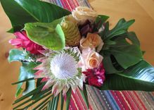 Tropical Bridal Bouquet! 3 small