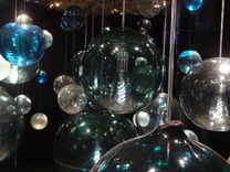Fishing Float Chandelier 6 small