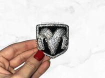 Dodge Ram Crystallized Car Truck Emblem Bling Genuine European Crystals Bedazzled 1 small