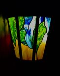 Stained Glass Lantern Shade - Llama Lamp 2 small