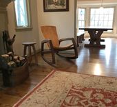 Wild Maple And Figured Walnut Rocking Chair 2 small