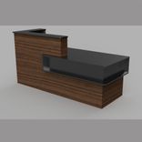 Santa Barbara Reception Desk, Office Desk, Retail Desk, Front Desk, Reception Counter 3 small