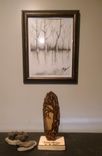 Employee Recognition Gift, Retiremenat Gift, Client Gift, Vip Gift, Hiking Stick, Plaque, Desk Art 5 small