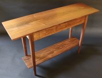Console Table In Walnut 6 small