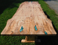 Extra-Long Ambrosia Maple Dining Table 1 small