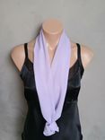 Lavender Chiffon Scarf 3 small