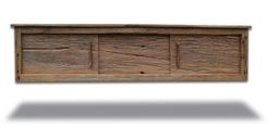 Rustic Floating Media Cabinet 4 small
