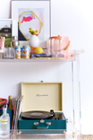 Rolling Acrylic Bar Cart 3 small