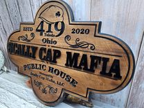 Custom Business Sign. 16x24in 3 small