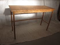Figured Cherry Entry , Sideboard Table . 1 small