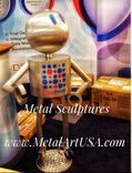 Aluminum Metal Sculpture 1 small