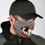 Funny Adult Or Child Fabric Face Mask With 2 Free Filters Adjustable Straps 2 small