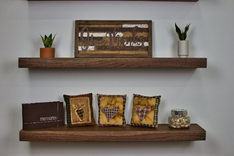 Decorative Wall Shelves, Hanging Wall Shelf, Floating Box Shelf, Heavy Duty Floating Shelf 4 small