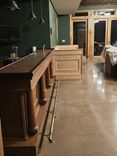 Custom Oak Bench Seating 1 small