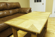 Red Oak Coffee Table 2 small