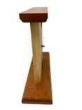 Handcrafted Arts & Crafts Custom Mantel Clock - Cherry And Maple Wood 5 small