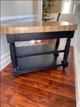 Kitchen Island With 4" Thick Butcher Block Top 2 small