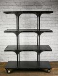 Industrial Shelving Unit/Retail Fixture, Modern, Industrial Retail Display, Store Fixture/Shelving 5 small