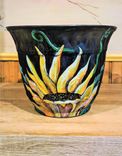 Custom,  Flower Pots, Painted, Mom Gift, Any Size, Shape, Images, Dog Wood, Hummingbirds 5 small