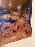 Eye-Catching Live Edge Cherry Burl Mirror 4 small