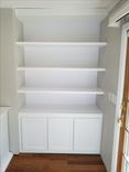 Custom Built In Office/Shelving Storage System 2 small