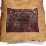 Limited Edition Florentine Embossed Leather Messenger bag 6 small