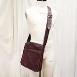 Limited Edition Florentine Embossed Leather Messenger bag 1 small