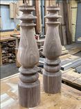 Stair Newel Post (Walnut) 2 small